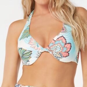 Coco Reef Verso Bra Sized Twist Reversible Underwire Bikini Top, 32/34DD